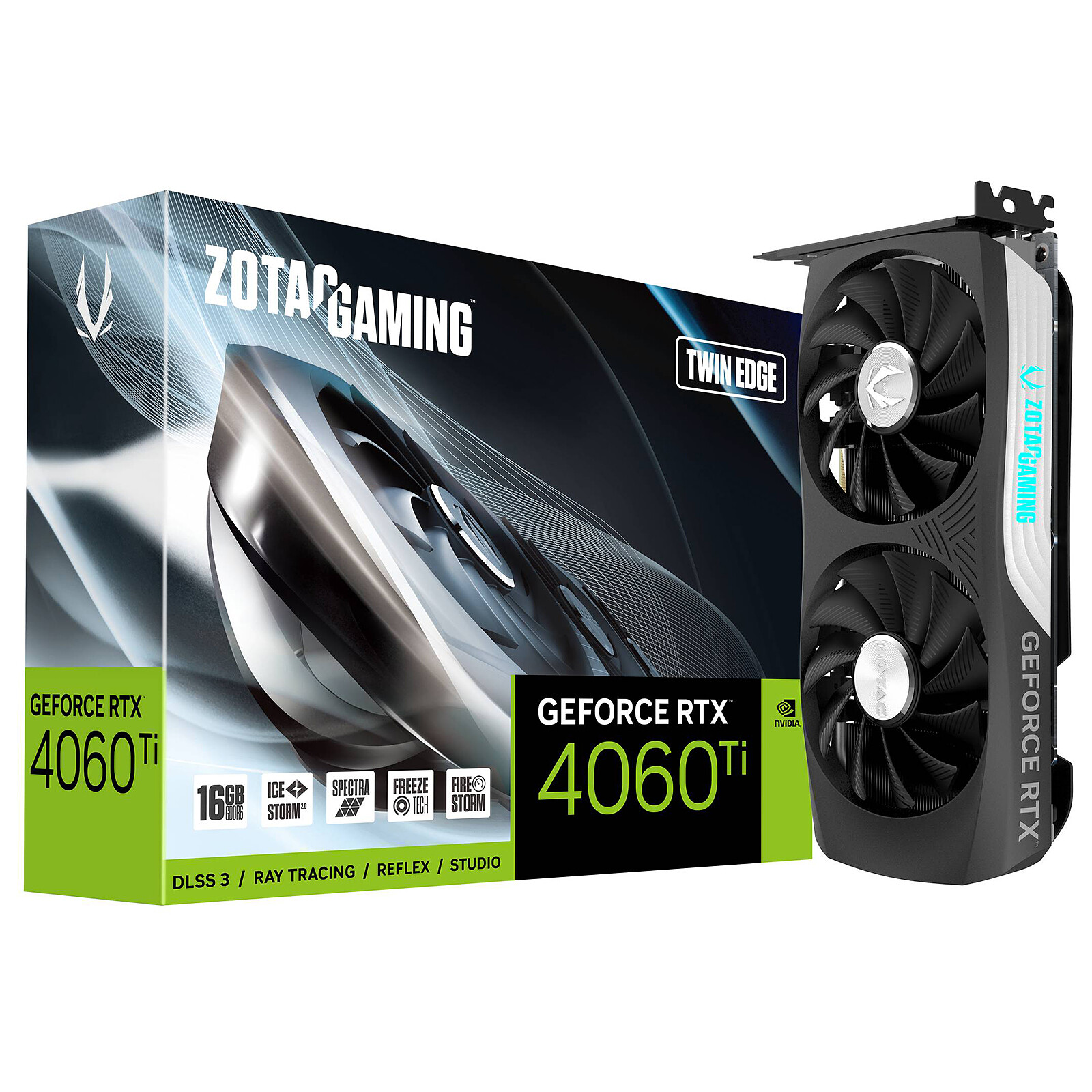 GPU RTX 4060TI 16GB ZOTAC GAMING TWIN EDGE
